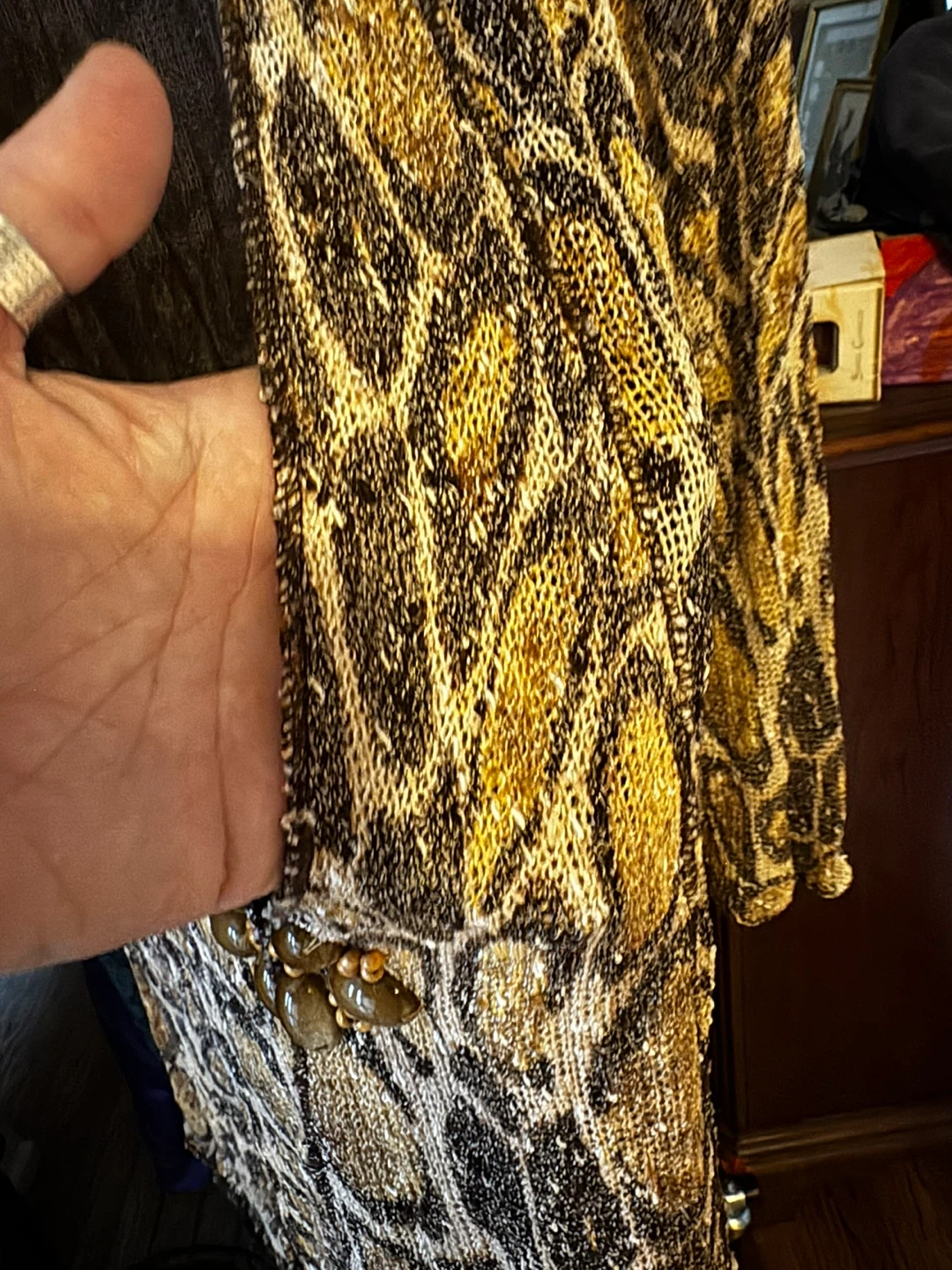 Alberto Makali Women's snake print design Cardigan - photo 4