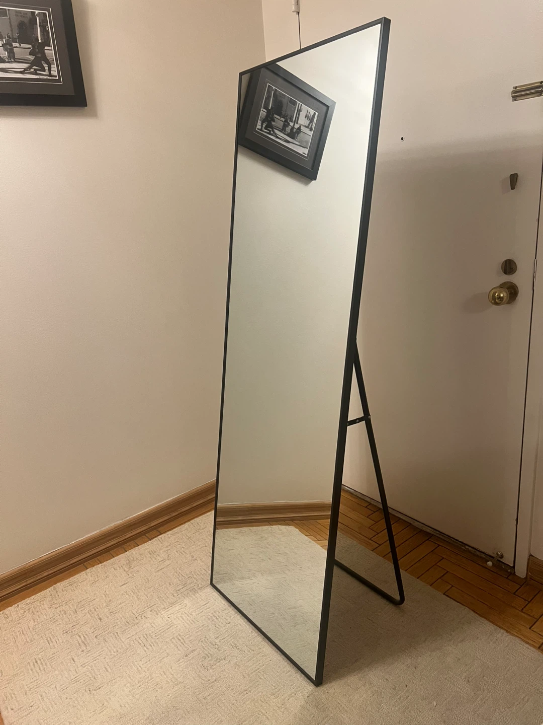 Modern Full Length Mirror with Stand - photo 3