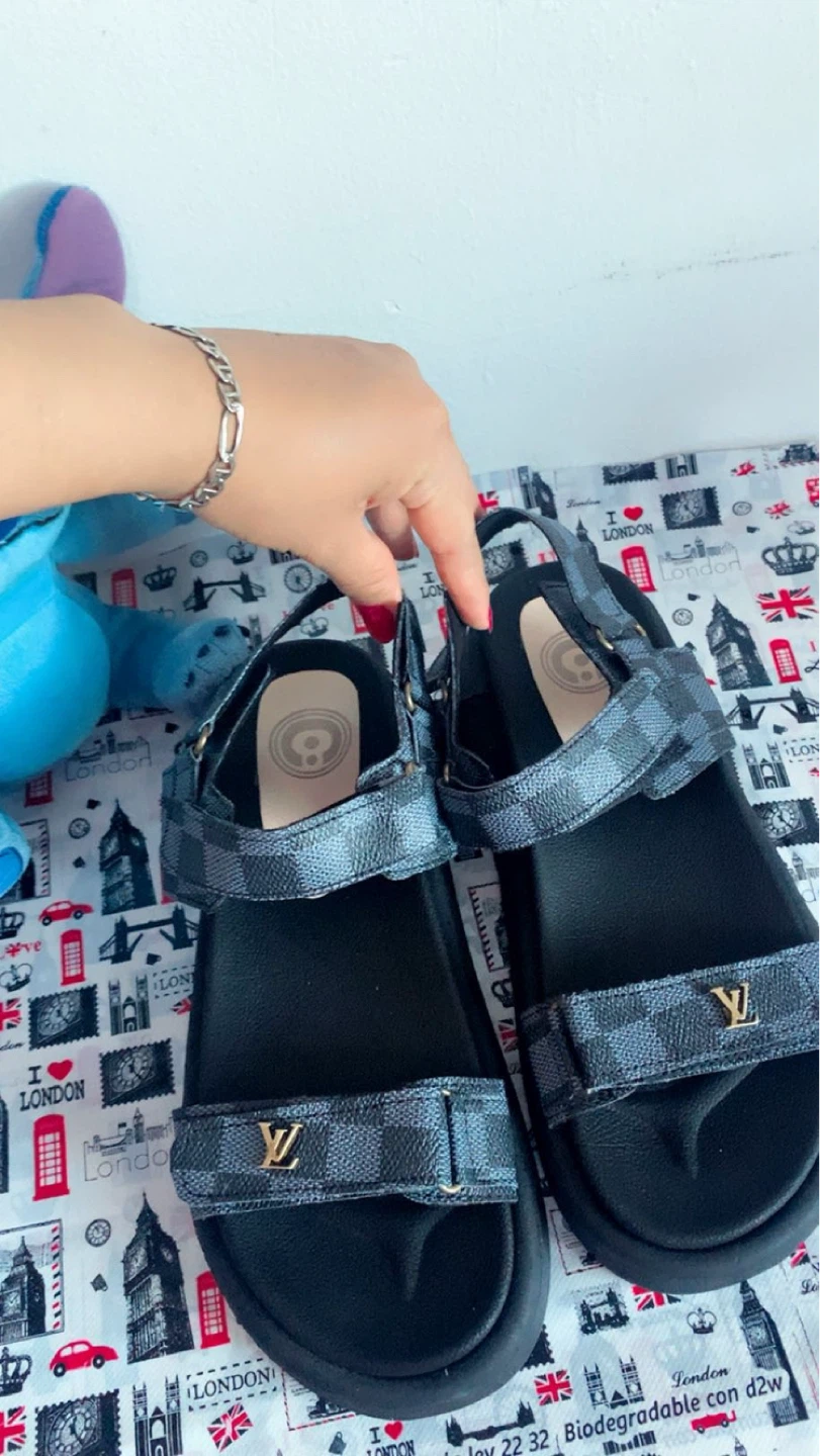 Louis Vuitton Inspired Sandals - photo 2