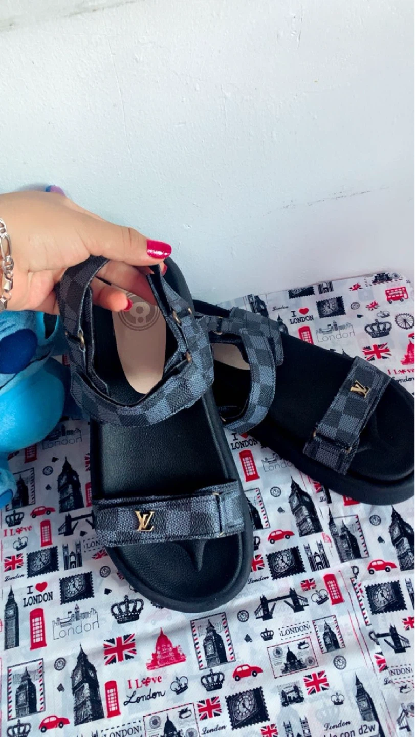 Louis Vuitton Inspired Sandals