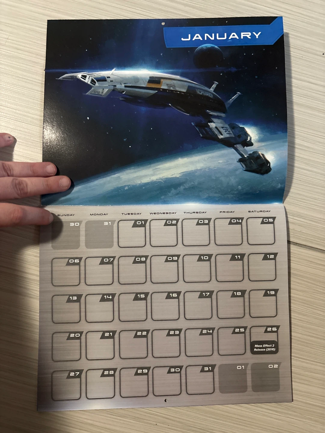 Mass Effect 2019 Wall Calendar - photo 2