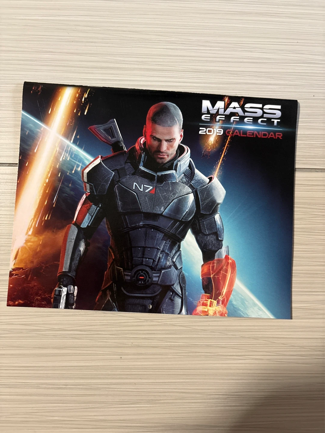 Mass Effect 2019 Wall Calendar