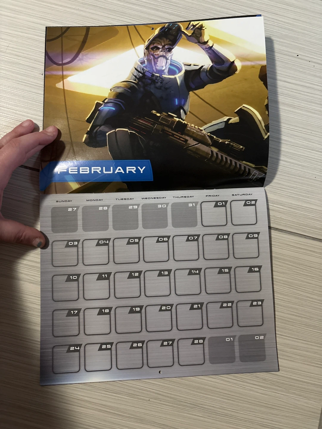 Mass Effect 2019 Wall Calendar - photo 3