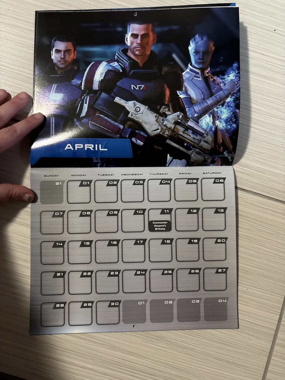 Mass Effect 2019 Wall Calendar - photo 4