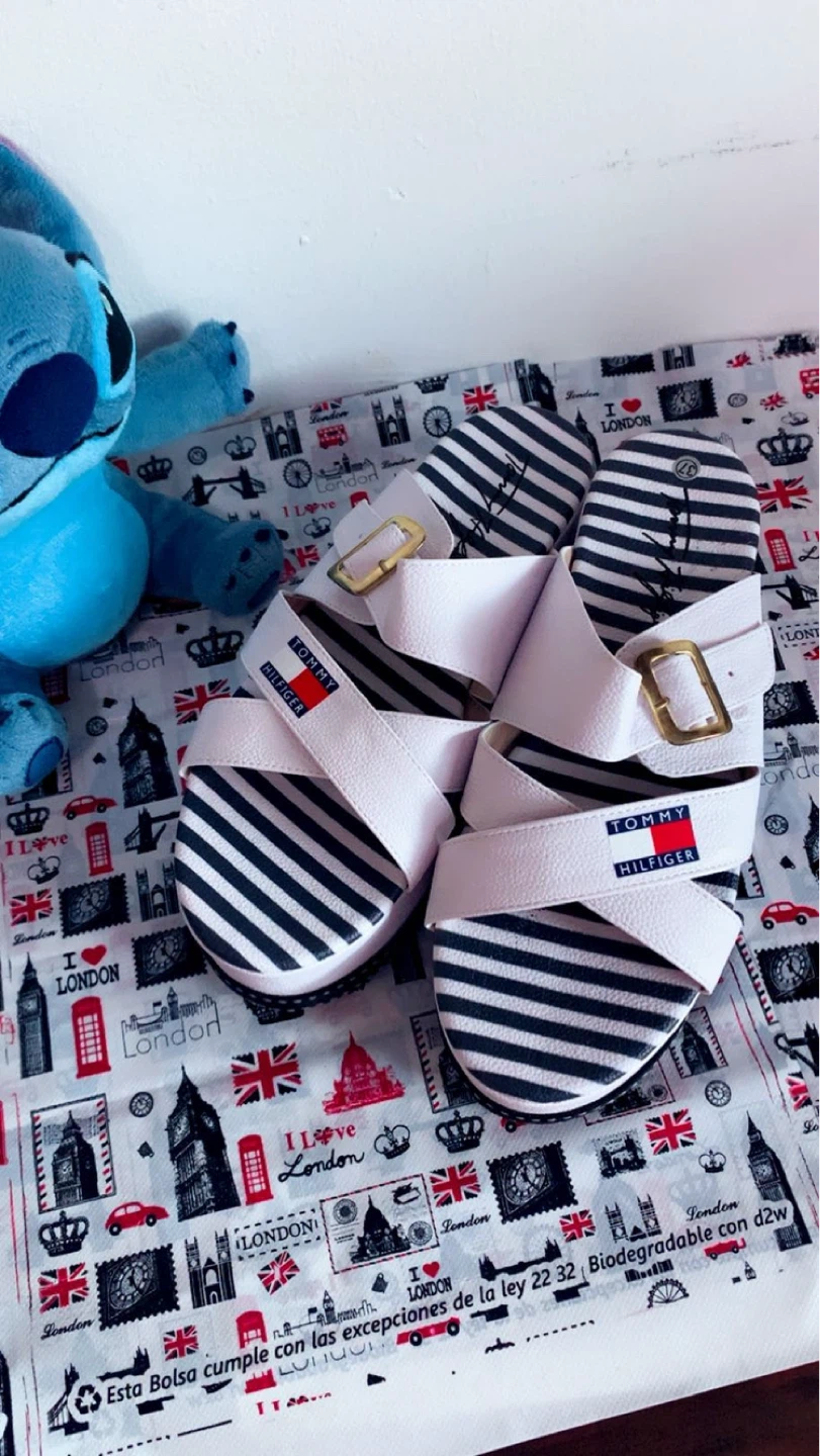 Tommy Hilfiger White Platform Sandals - photo 5