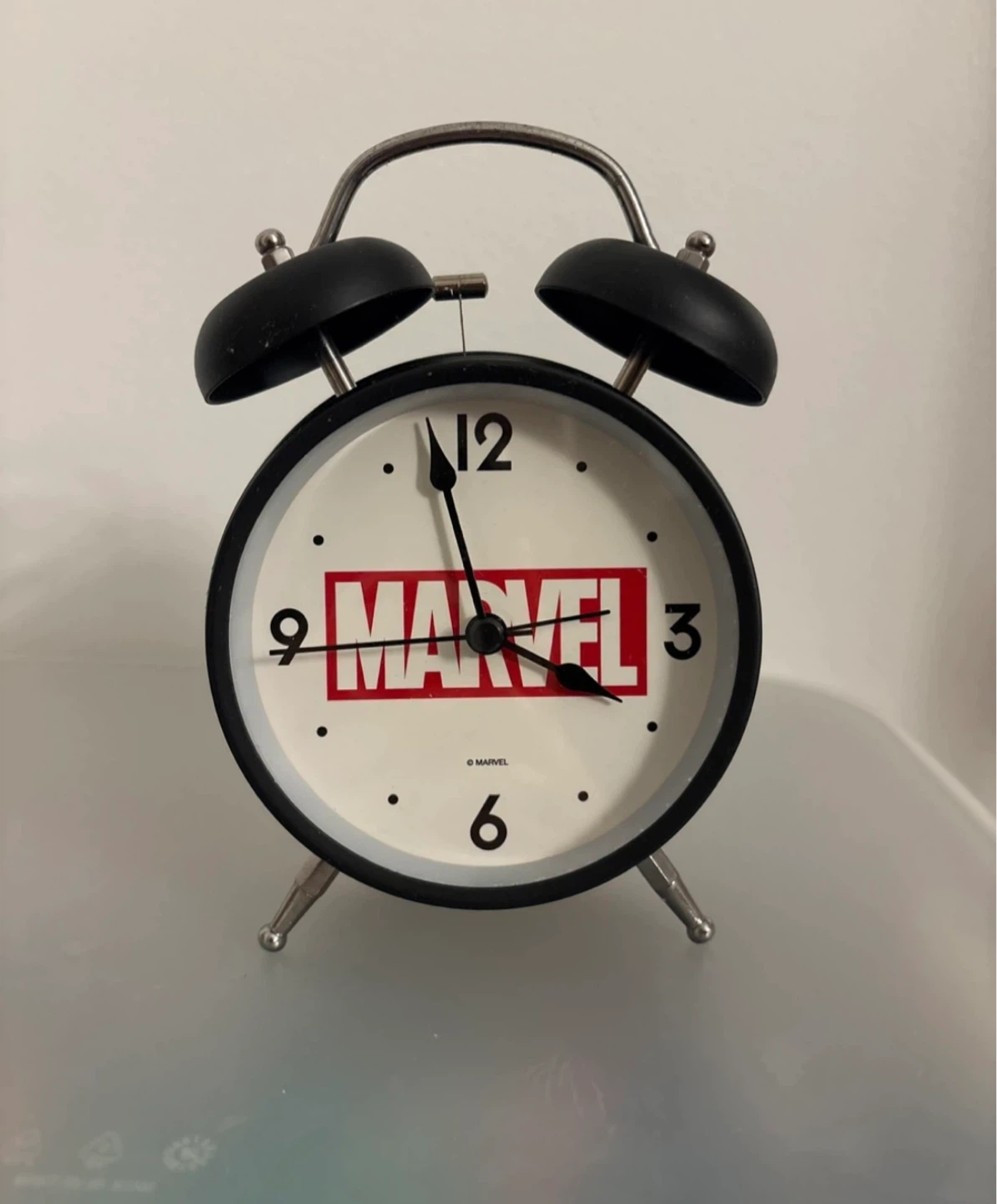 MINISO Marvel Twin Bell Alarm Clock