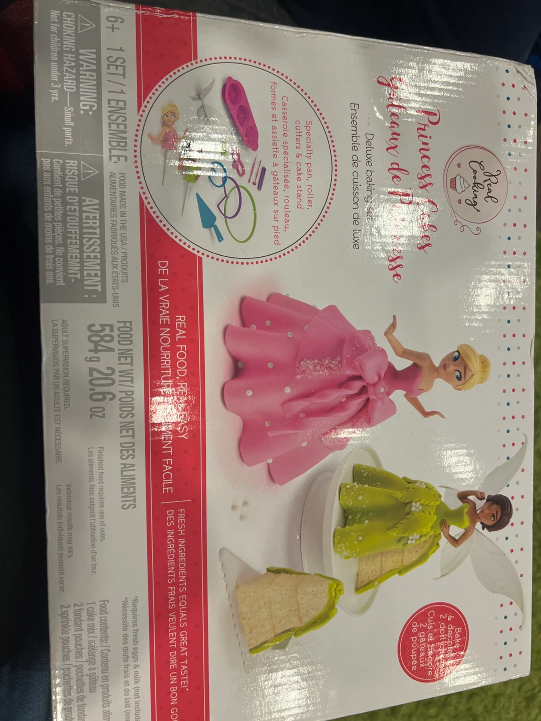 Real Cooking Deluxe Baking Princess Cake Decorating Set