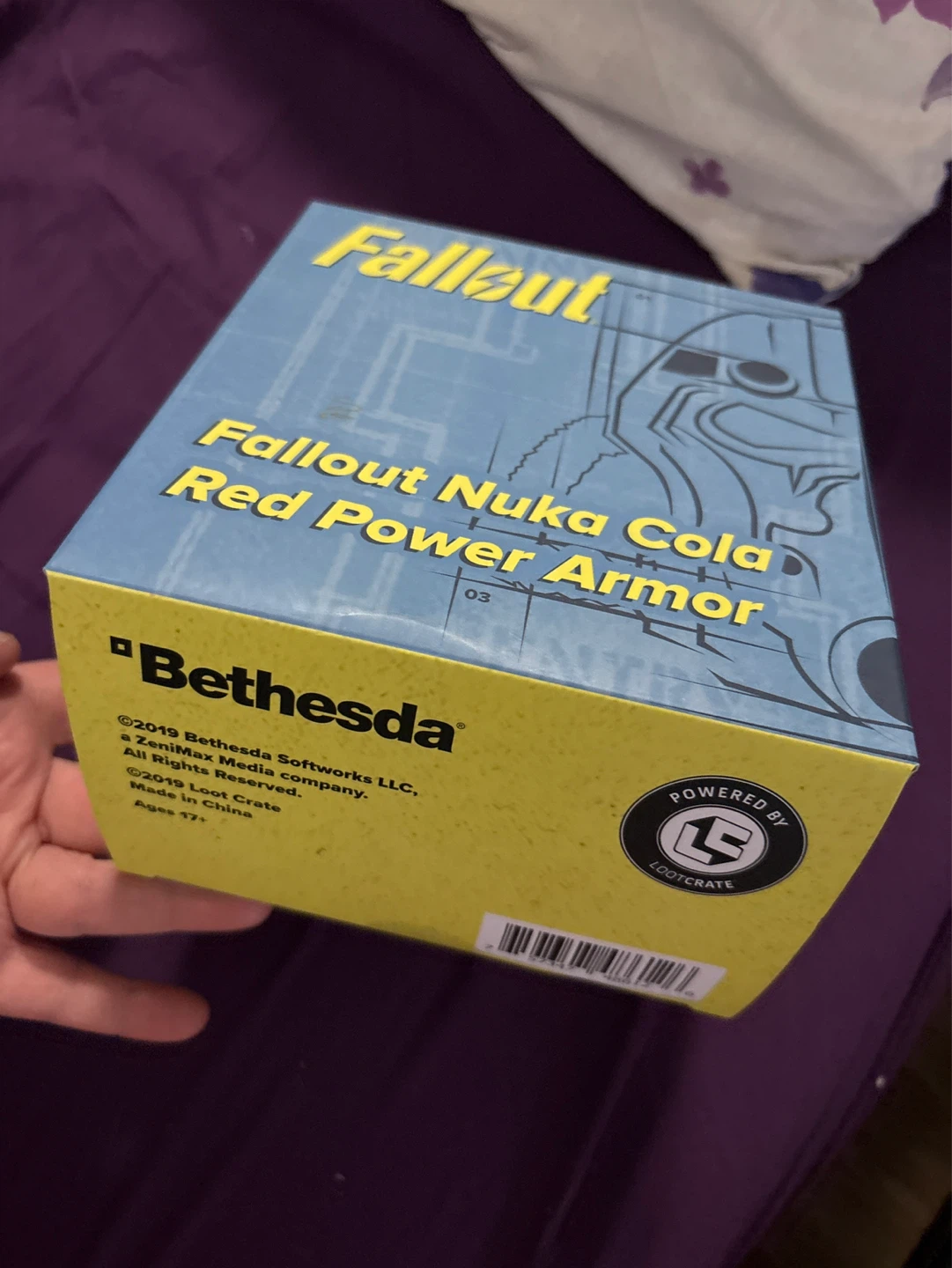 Fallout Nuka Cola Red Power Armor Figure - photo 4