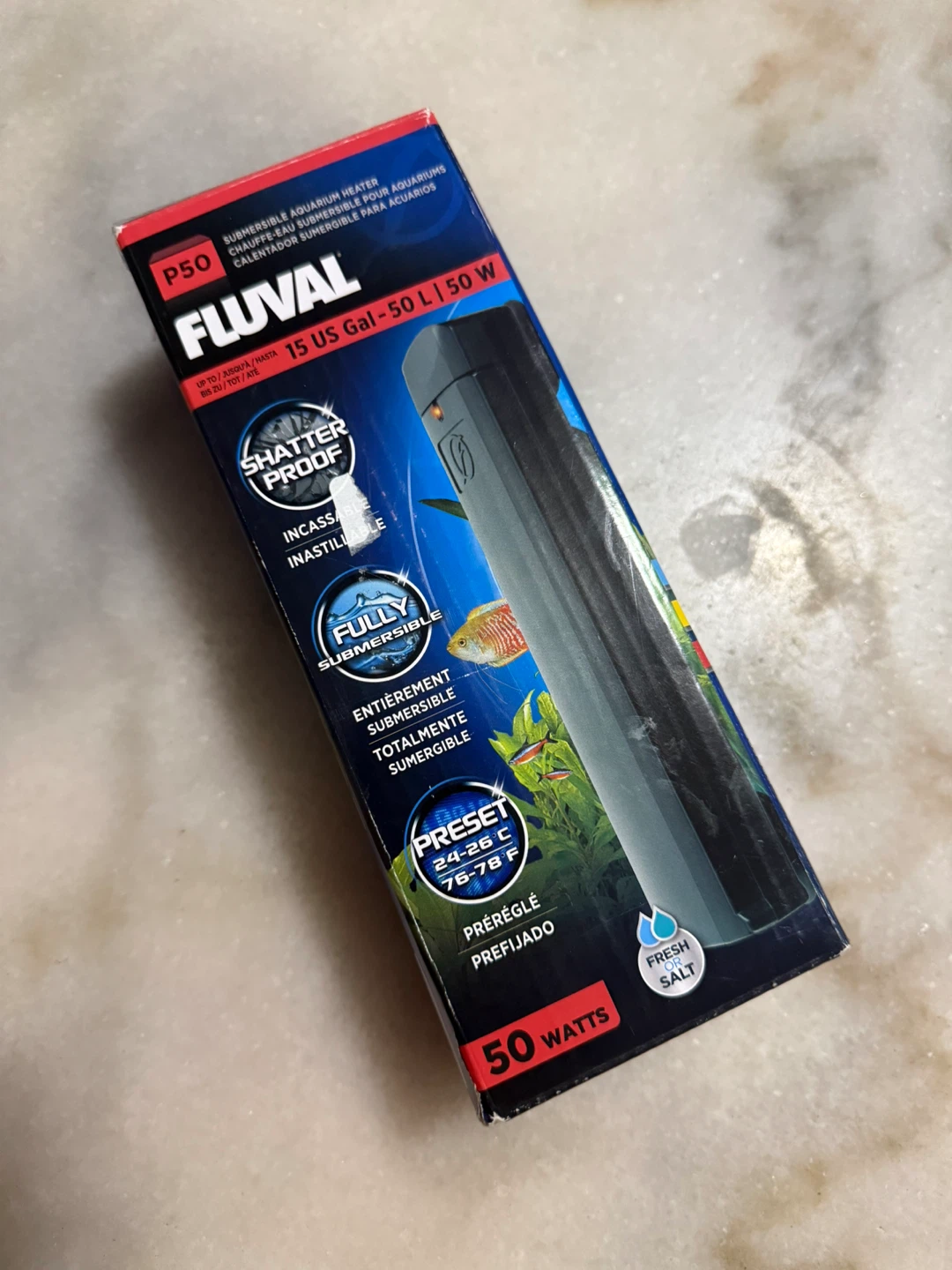 NEW P50 Submersible Aquarium Heater - photo 5