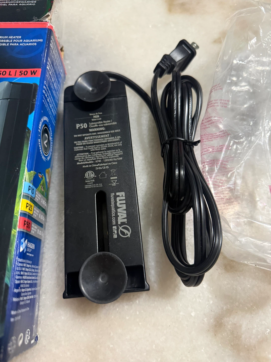 NEW P50 Submersible Aquarium Heater - photo 2