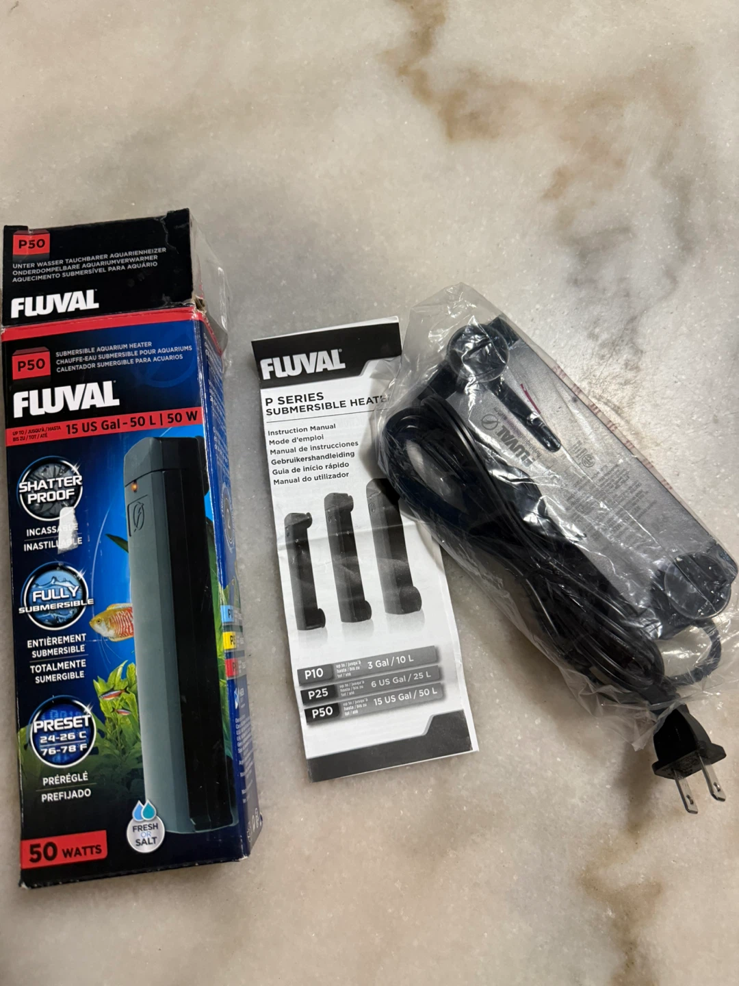 NEW P50 Submersible Aquarium Heater - photo 4