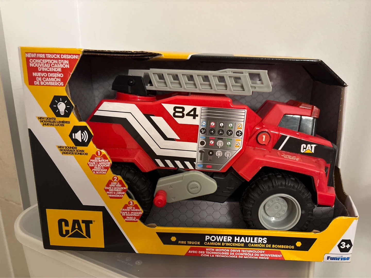 CAT Power Haulers Fire Truck Toy