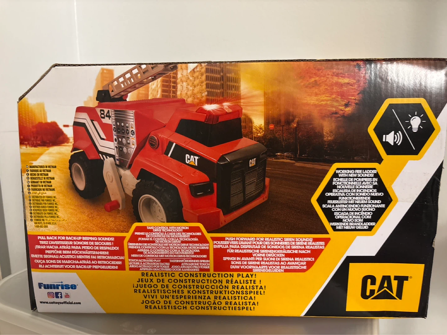 CAT Power Haulers Fire Truck Toy - photo 2