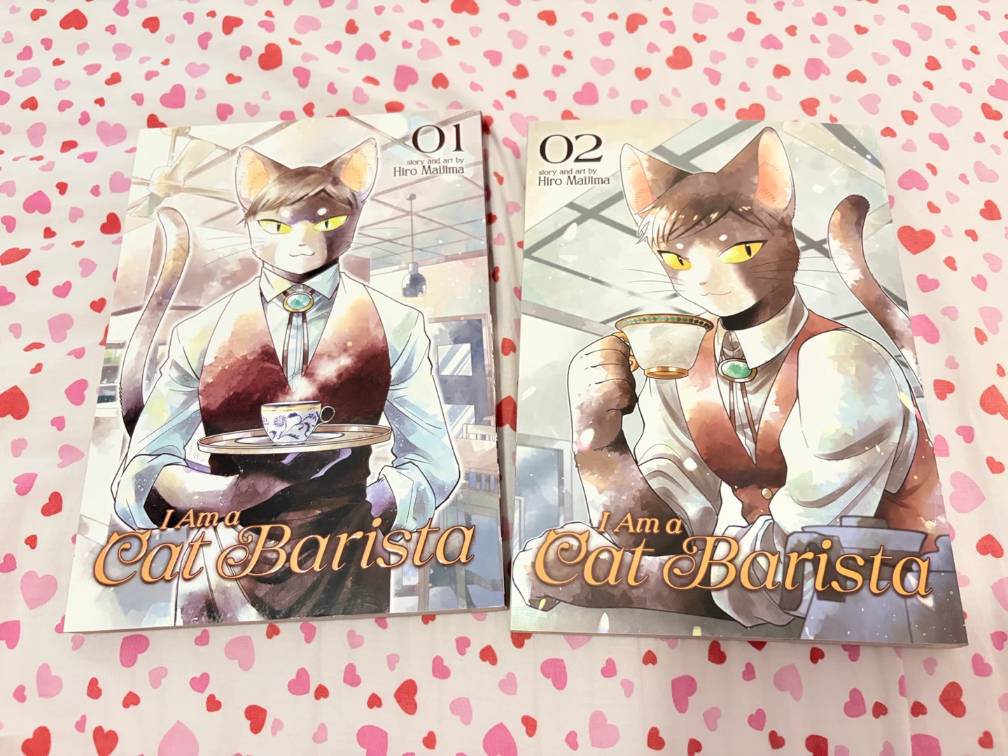 I Am a Cat Barista Manga Volumes 1 & 2