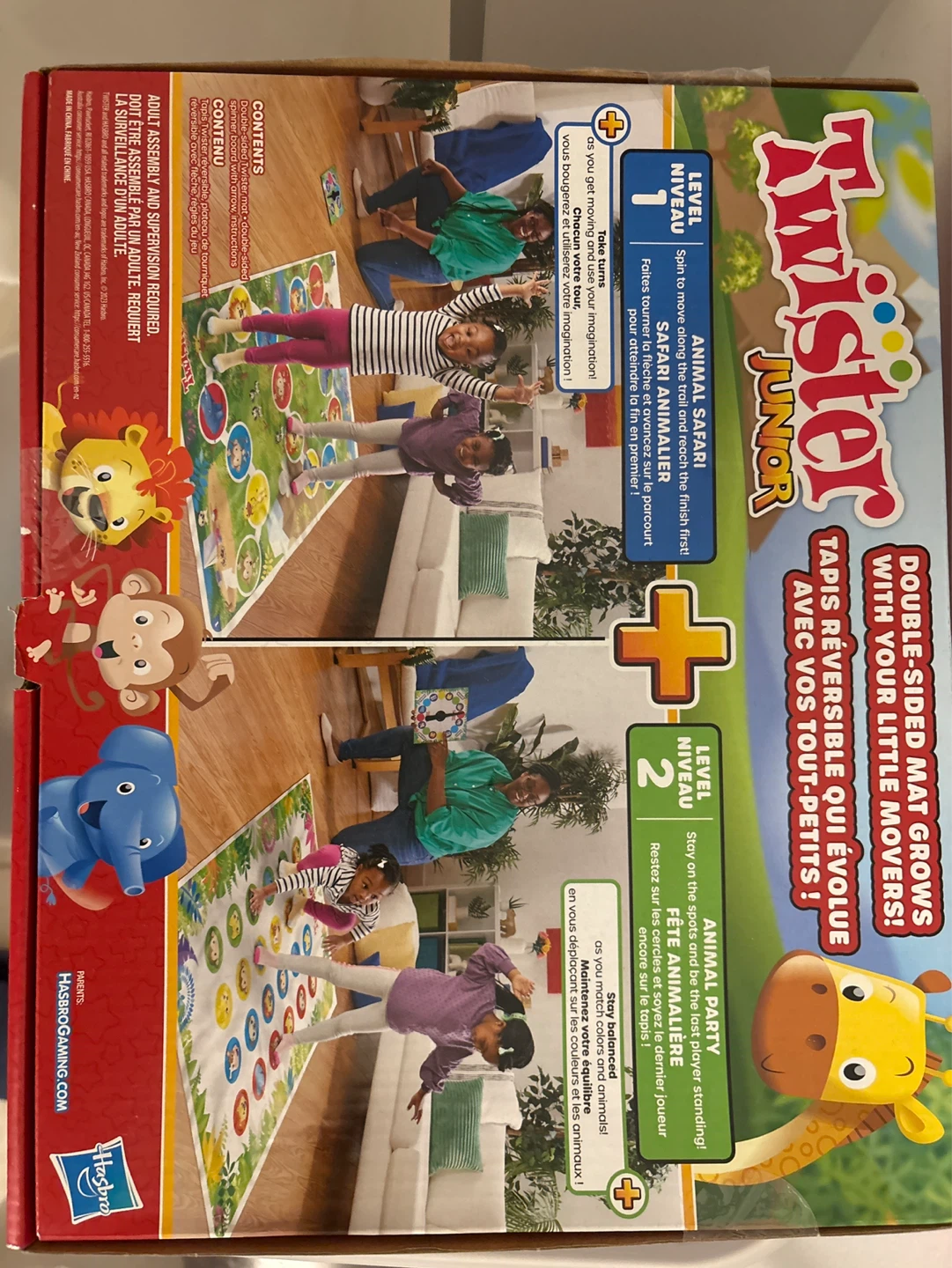 Twister Junior Double-Sided Mat Game - photo 2