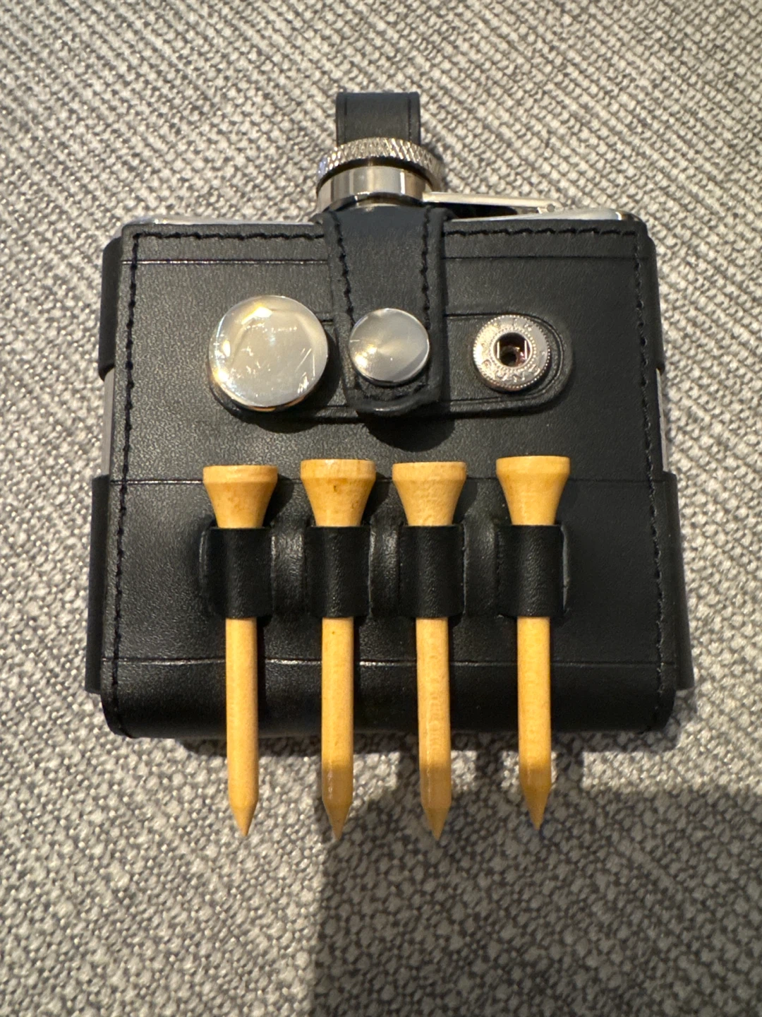 STEAMPUNK ENTHUSIASTS teed up flask