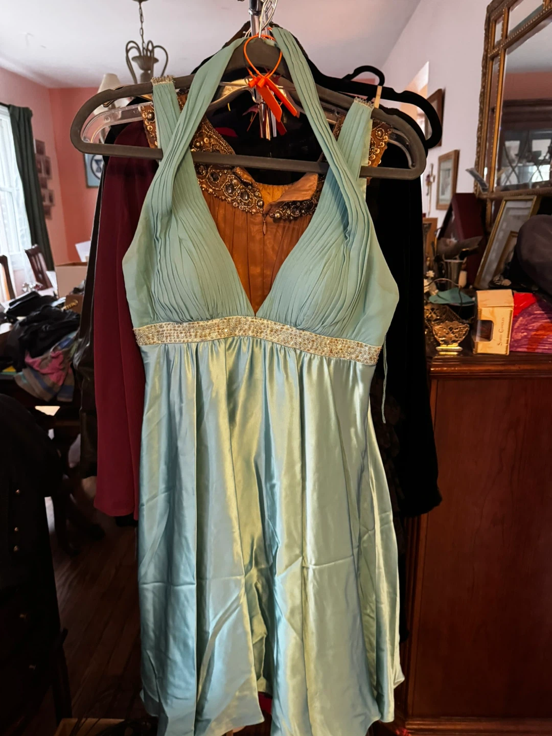 Adrianna Papell Boutique Halter Dress