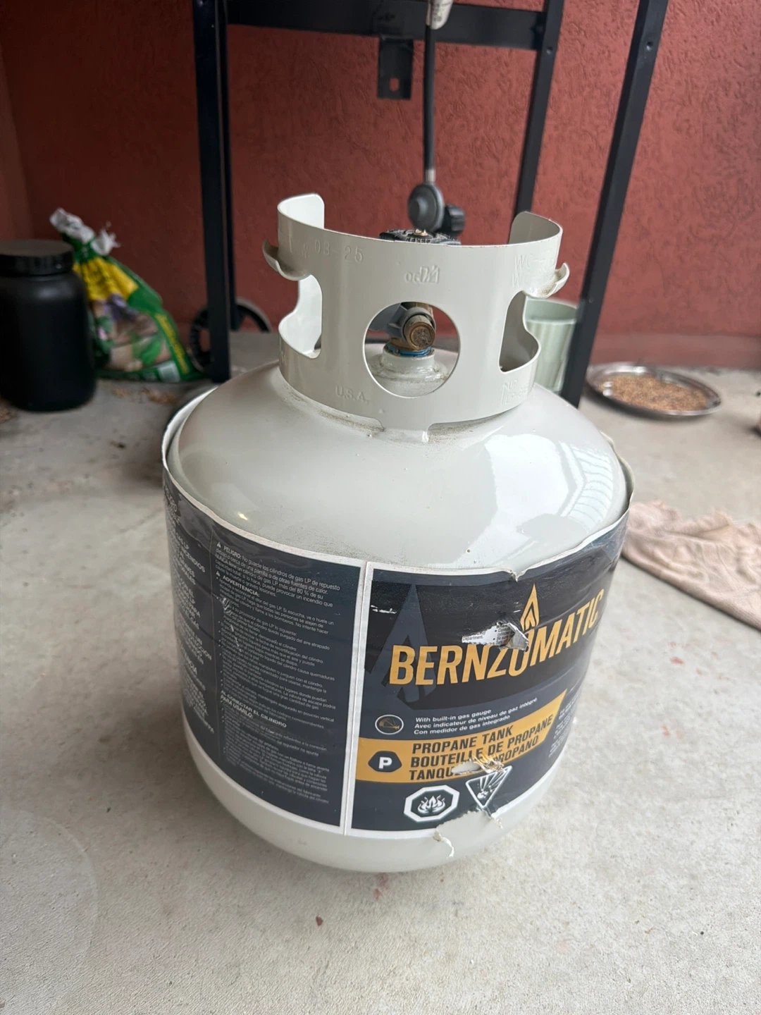 Bernzomatic Propane Tank