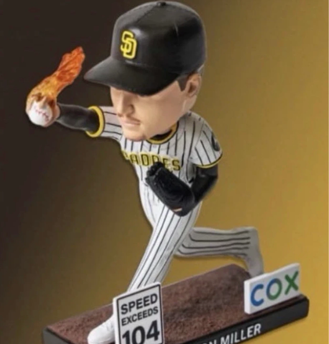 ⚾️🔥 San Diego Padres Mason Miller Bobblehead SGA 5/7/26 🔥⚾️