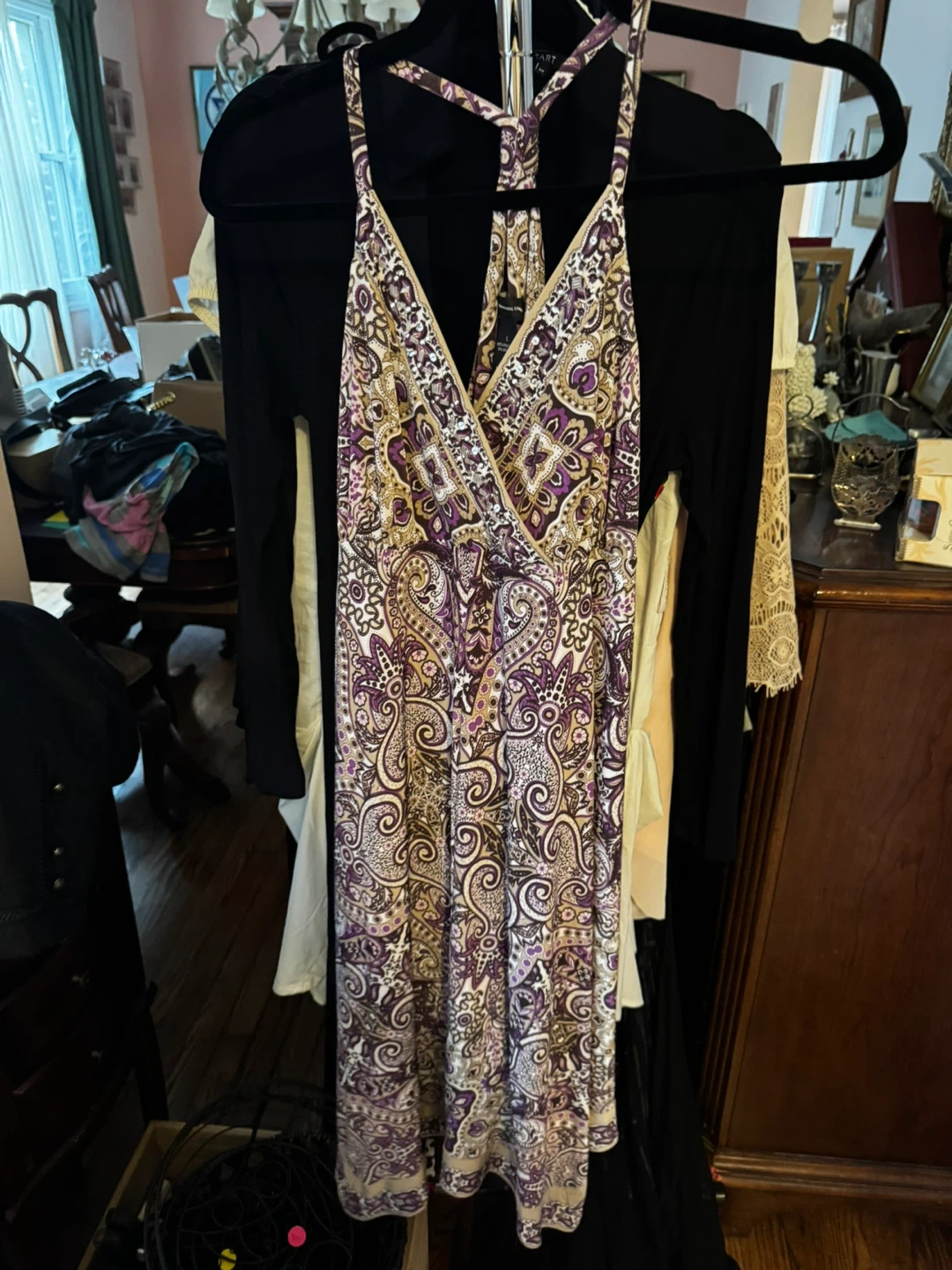 INC International Concepts Paisley Print Maxi Dress