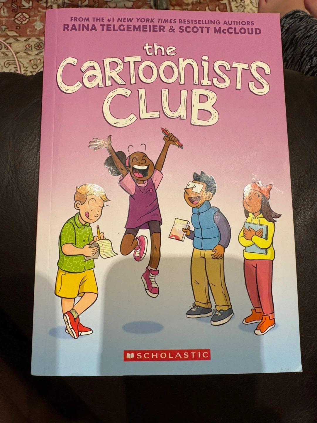 The Cartoonists Club by Raina Telgemeier & Scott McCloud