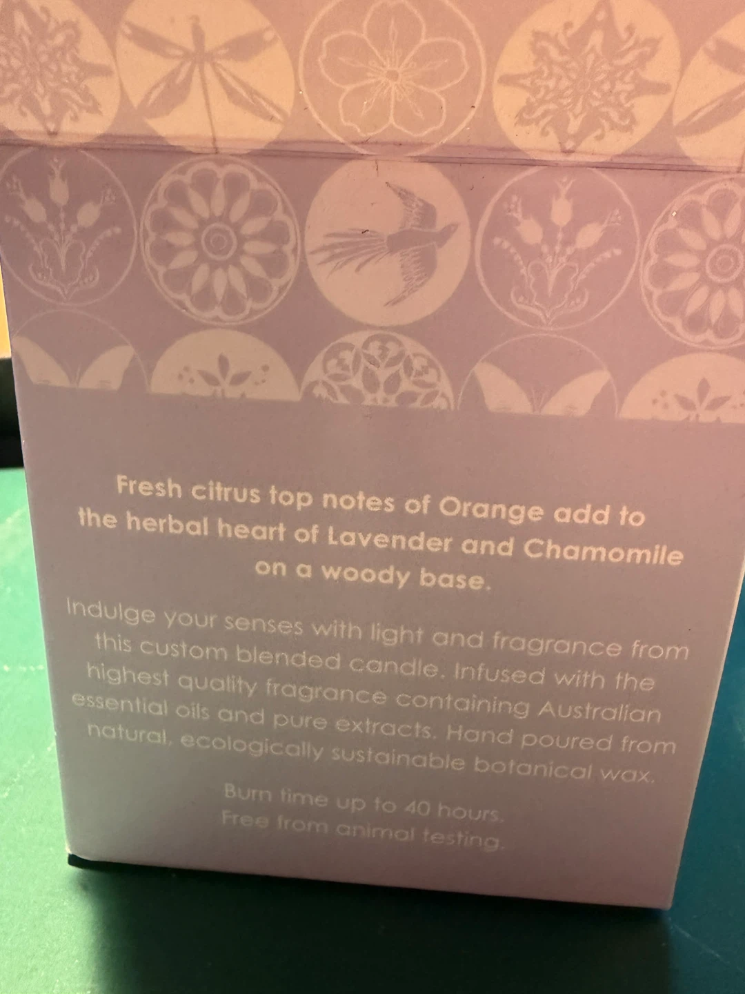 Aromabotanical Lavender Orange Chamomile Candle - photo 2