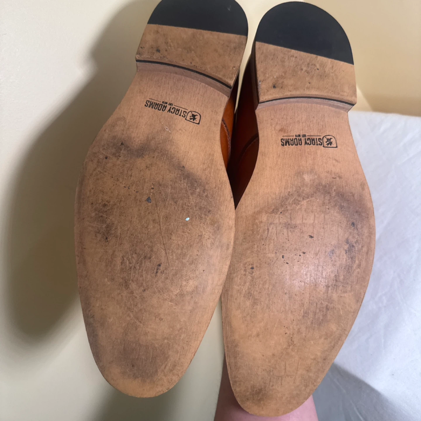 Stacy Adams Men's Tassel Loafer Shoes Brown Leather Size 12M - photo 3