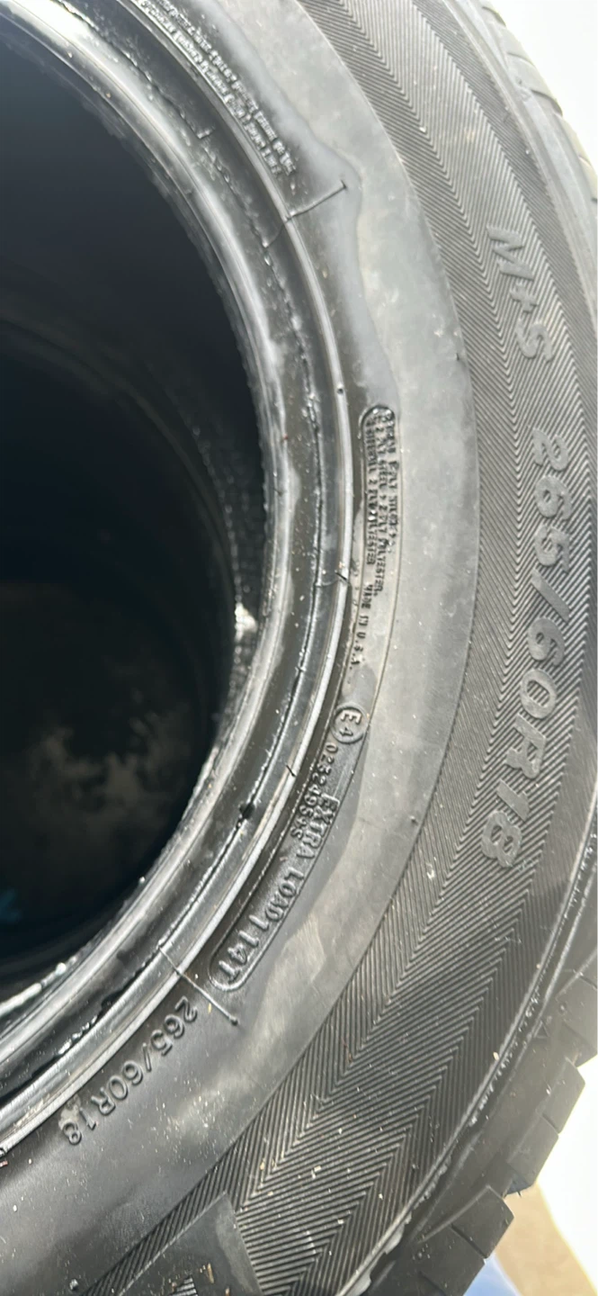 4: Tires All-Season  size 265/60R18 - photo 5
