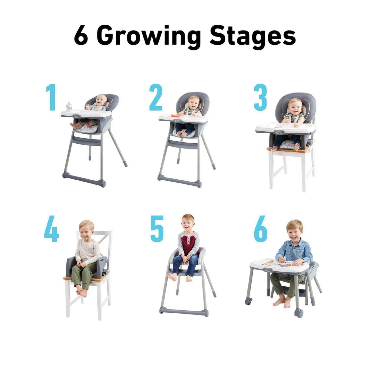 Graco  6-in-1 Highchair - photo 4
