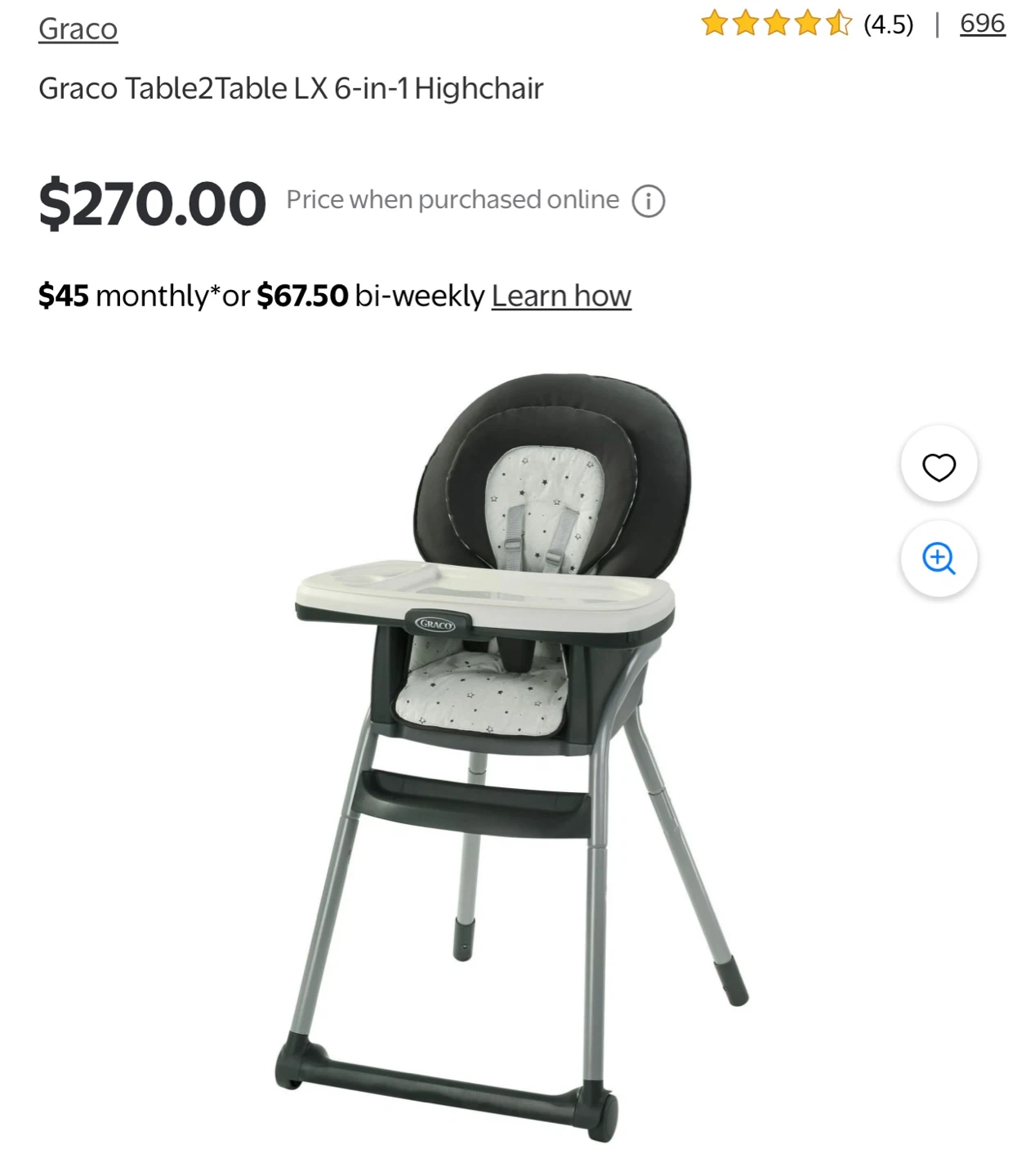 Graco  6-in-1 Highchair - photo 5
