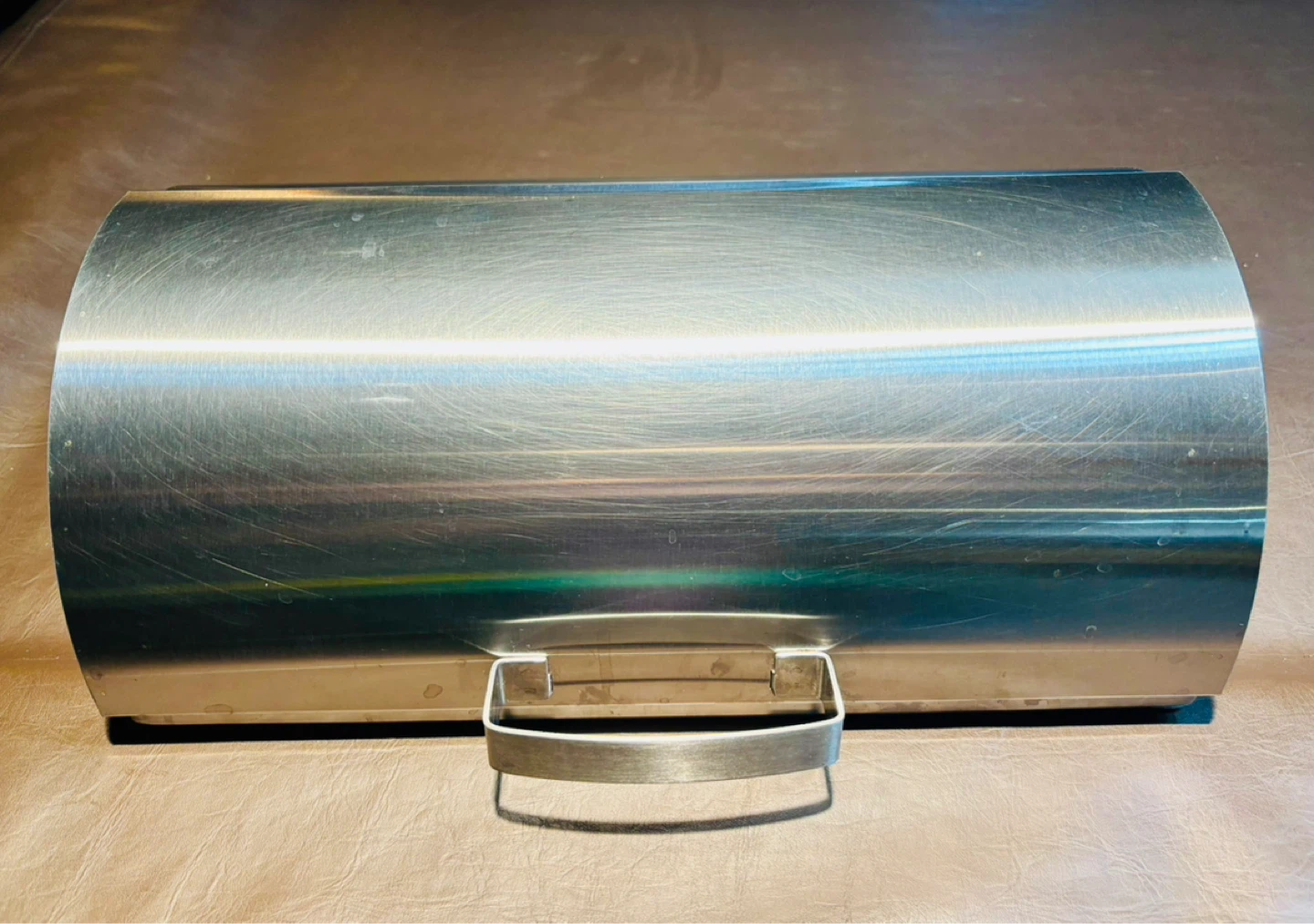IKEA ORDNING Stainless Steel Bread Box