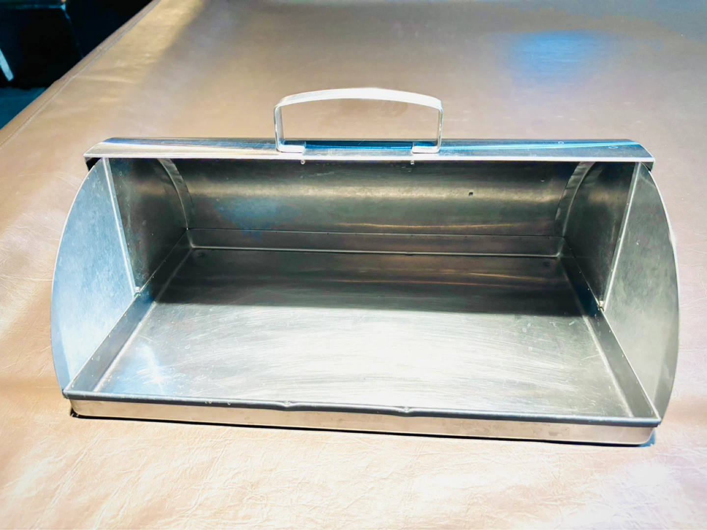 IKEA ORDNING Stainless Steel Bread Box - photo 2