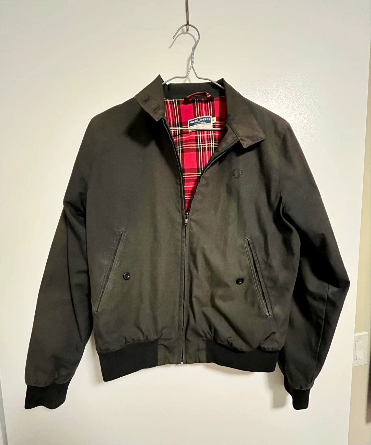 Kids Size Fred Perry Reissues Harrington Jacket Size 10