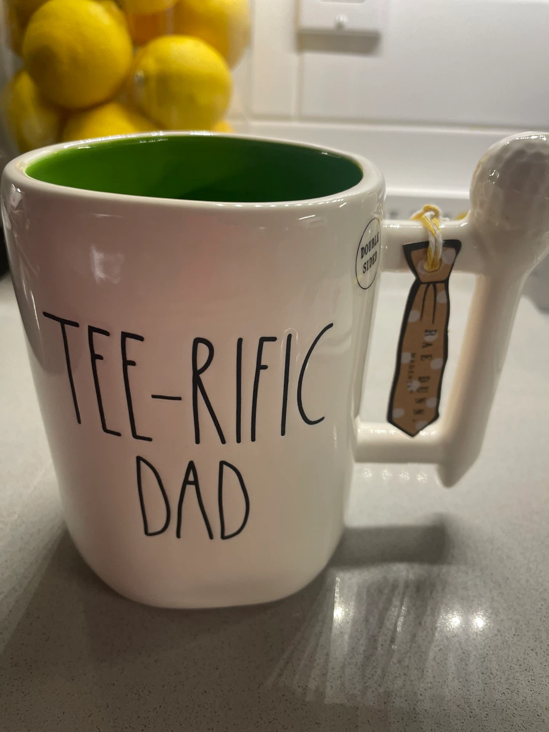 NEW! Rae Dunn ⛳️"Tee-riffic Dad" Golf Mug