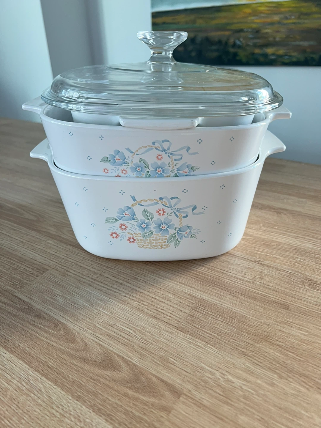 Vintage CorningWare Set with Lids - photo 4