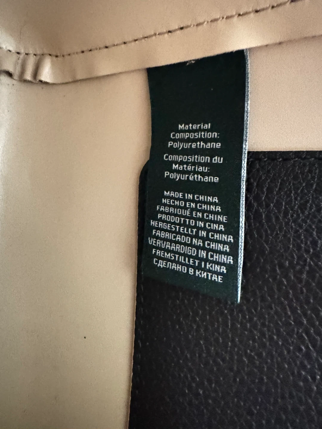 Ralph Lauren Black Leather Tote Bag - photo 4