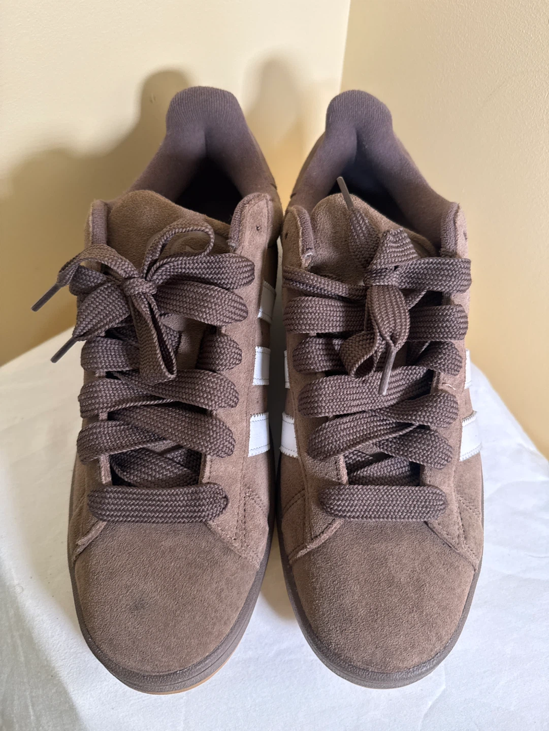 Adidas Campus Brown Suede Sneakers Size 12 - photo 3