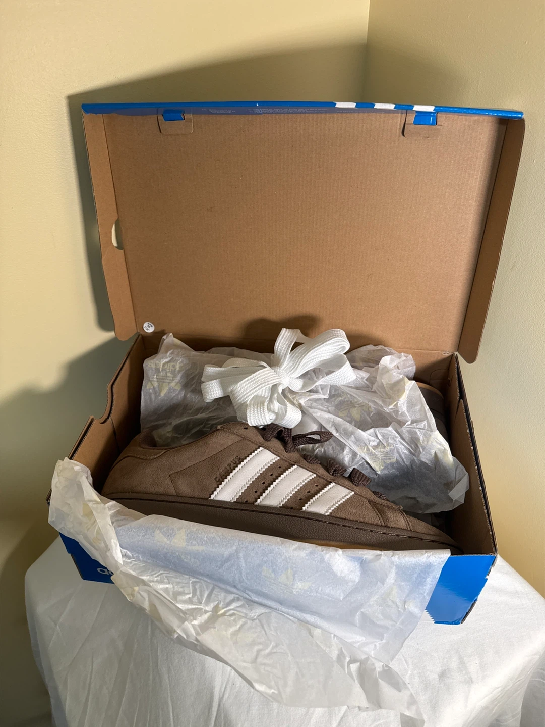 Adidas Campus Brown Suede Sneakers Size 12 - photo 5