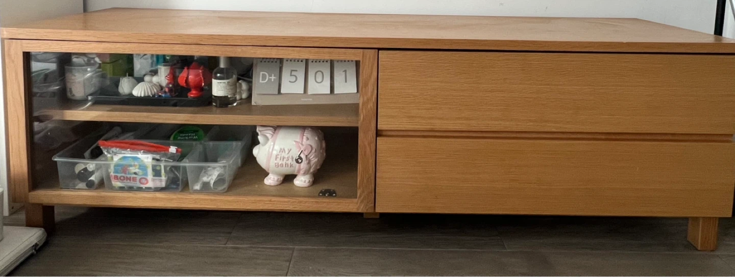 MUJI Oak Veneer AV Rack W150 Cm - photo 3
