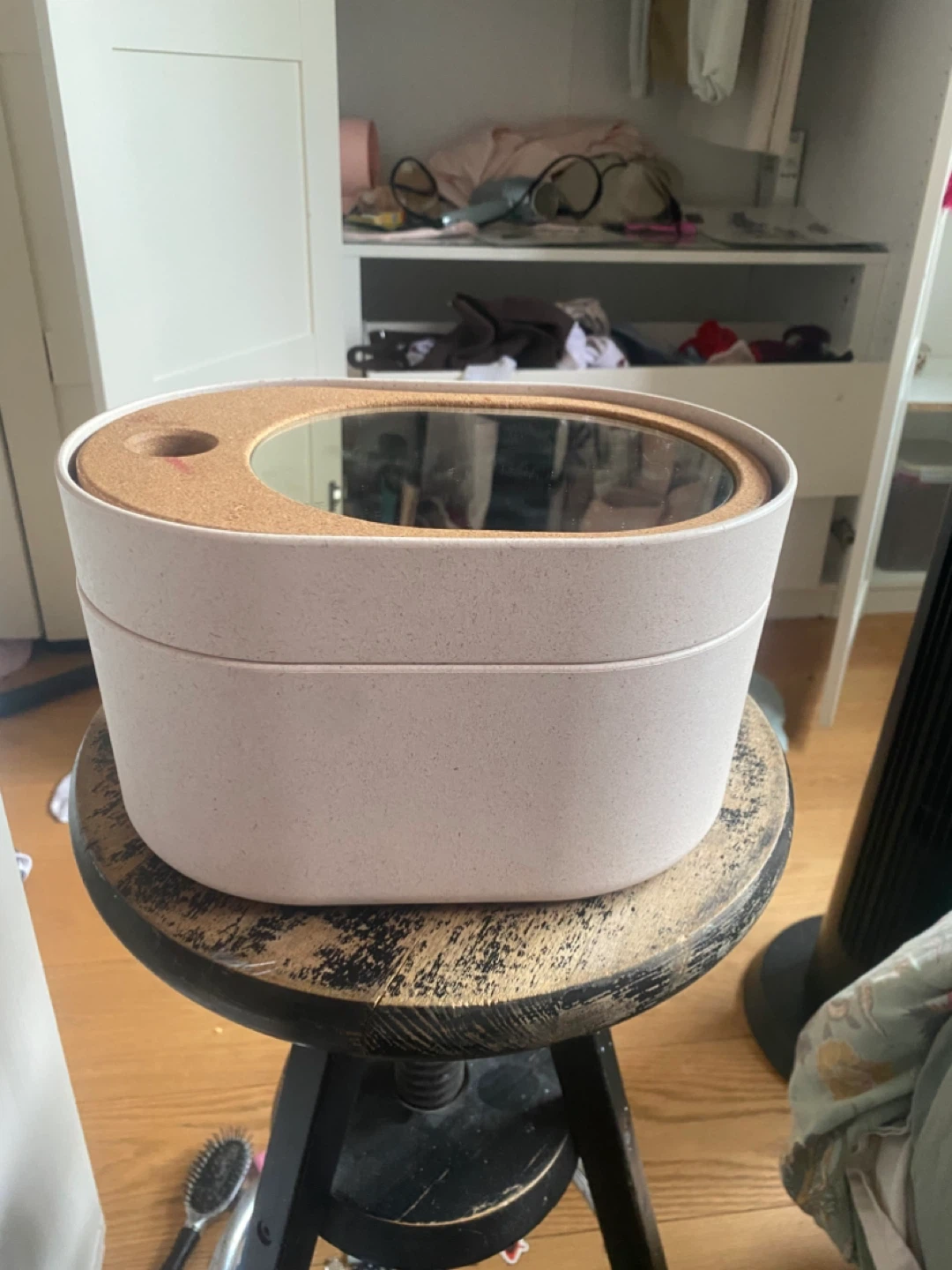 Ikea Makeup Organizer with Mirror