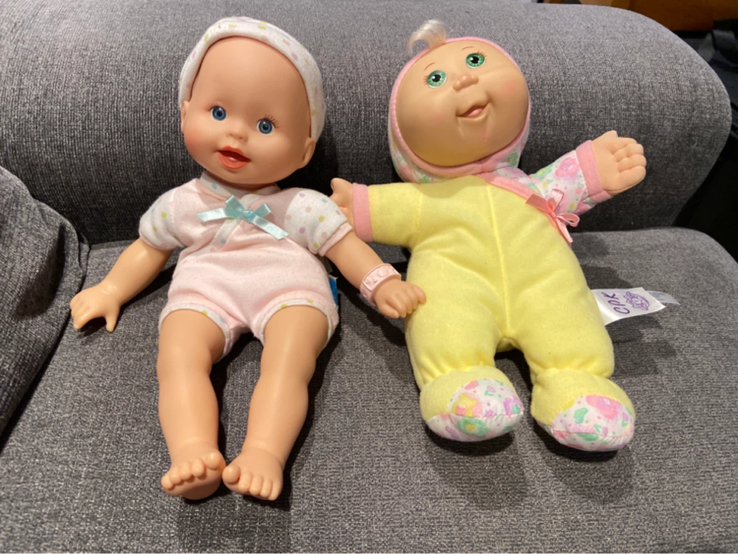 Fisher-Price & Cabbage pack kids Baby Dolls