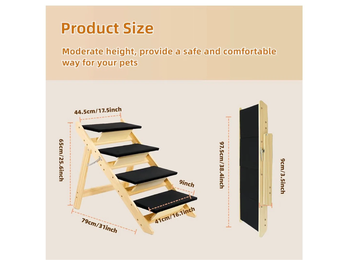 Convertible Pet Stairs and Ramp - photo 5