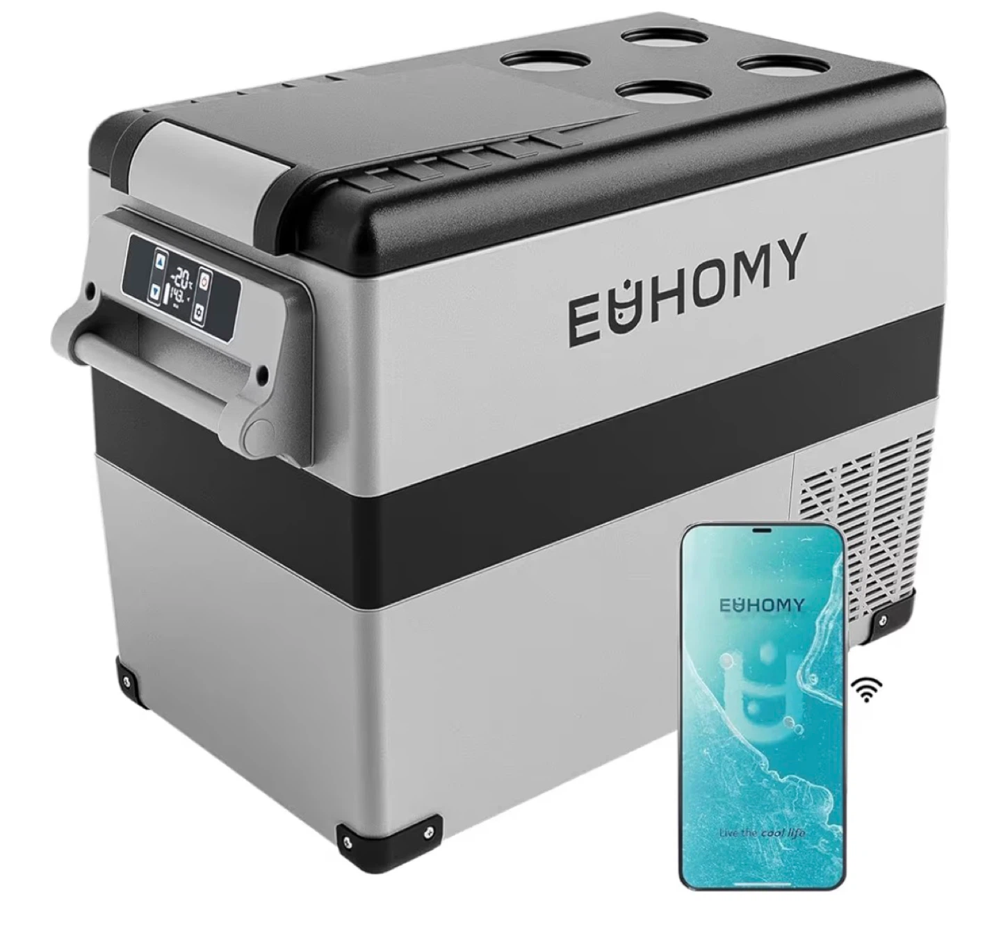 EUHOMY 48 QT Car Refrigerator