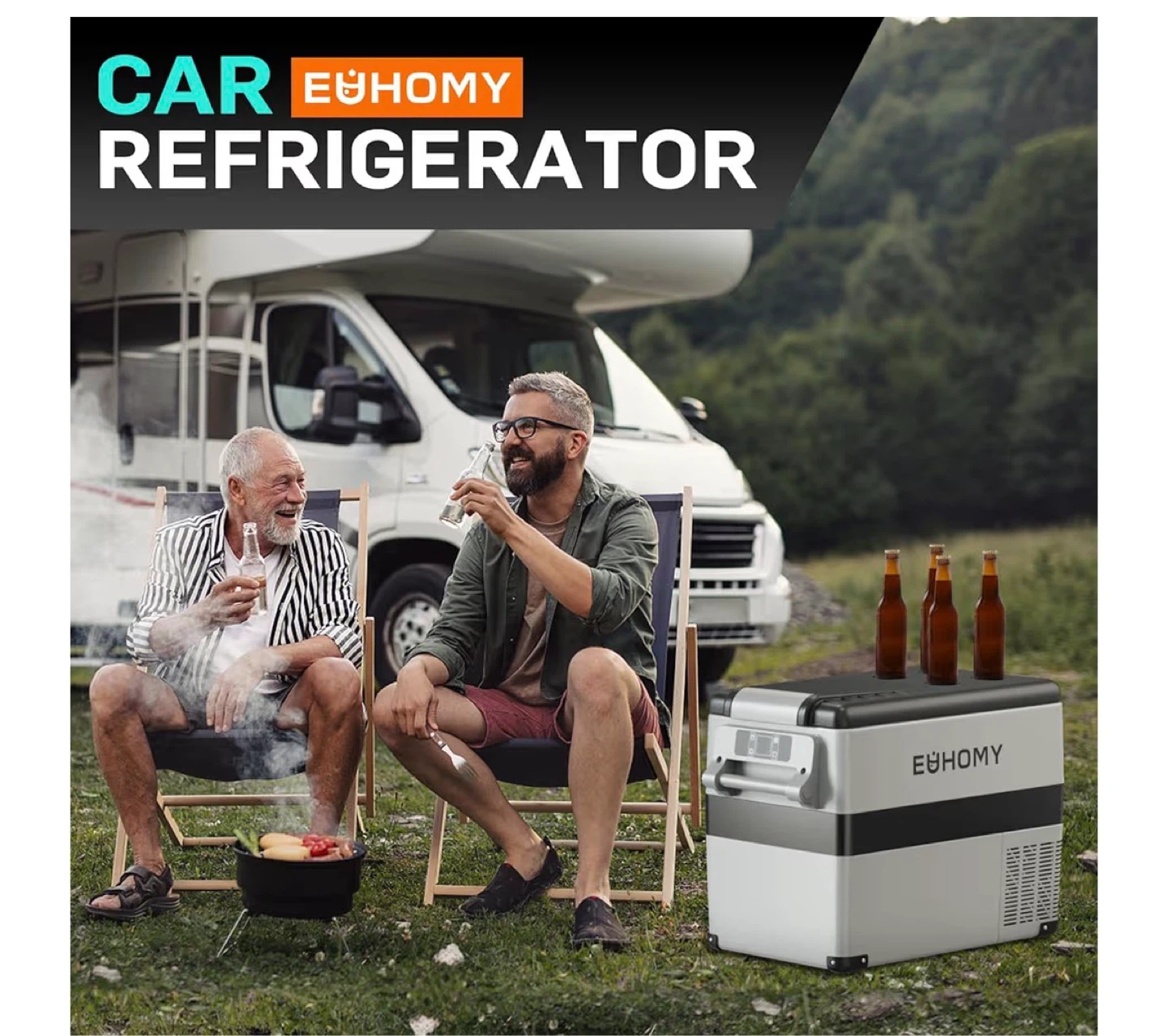 EUHOMY 48 QT Car Refrigerator - photo 2