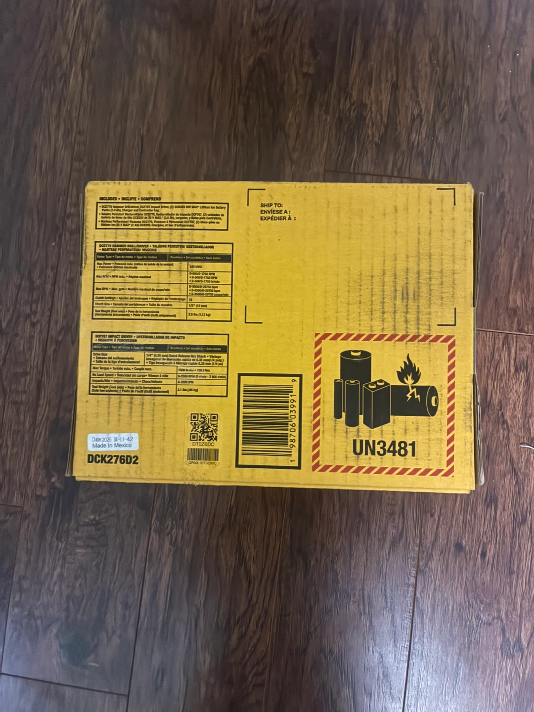 DEWALT 20V MAX Brushless Drill & Impact Kit - photo 2