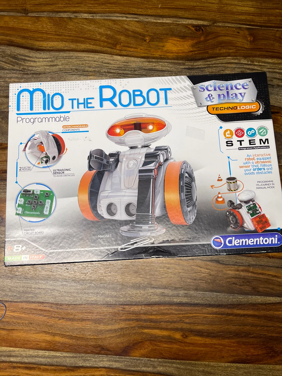 Clementoni Mio the Robot Programmable STEM Toy