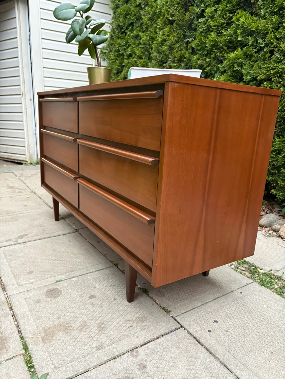 MCM Walnut Dresser - photo 3