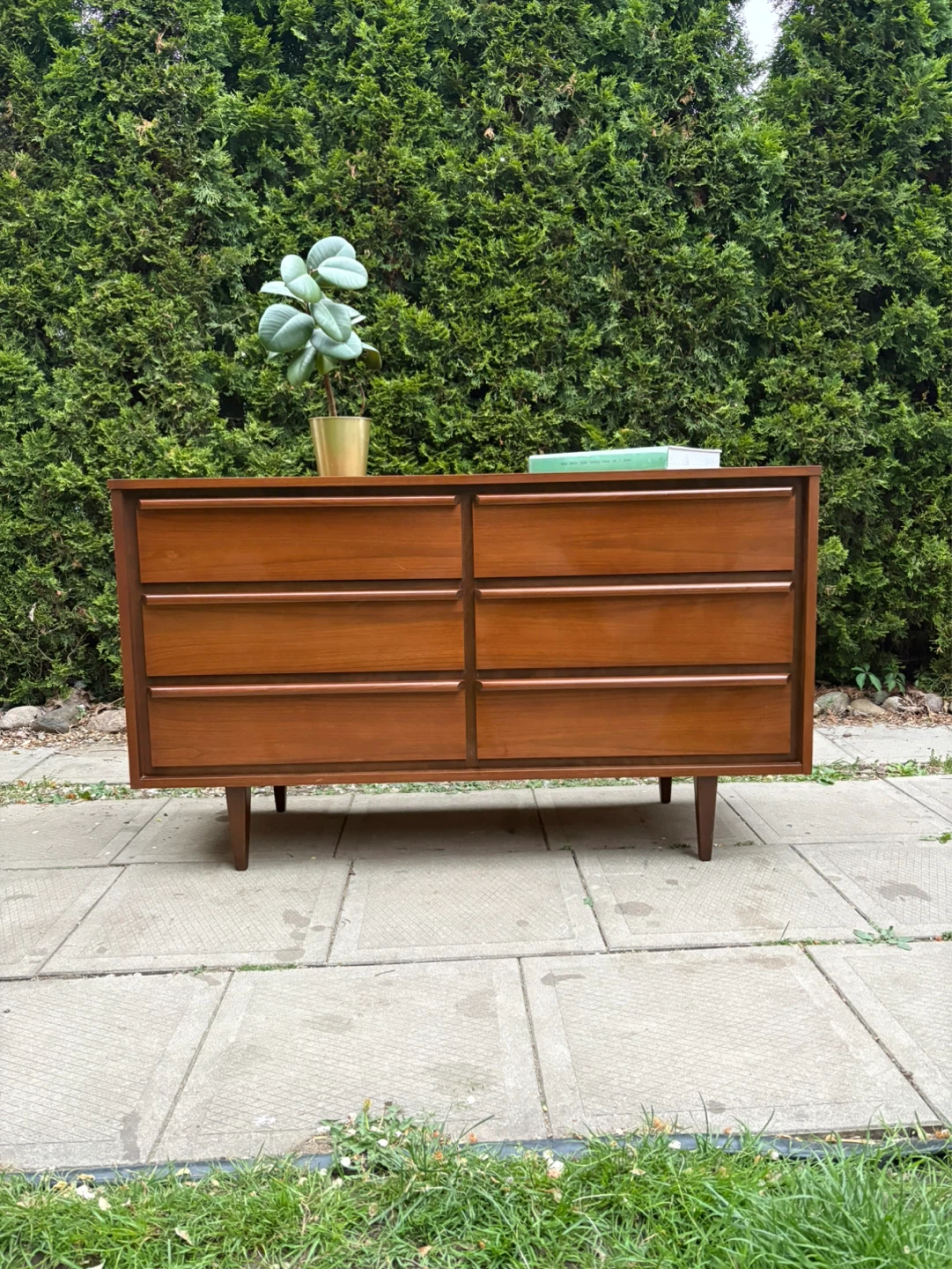 MCM Walnut Dresser