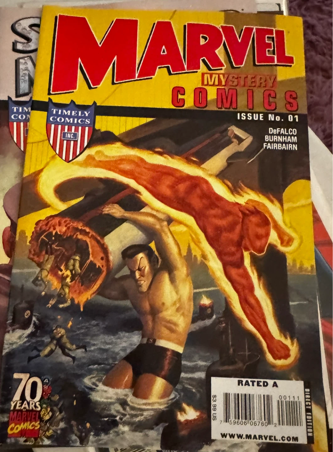 Marvel Mystery Comics Issue No. 01