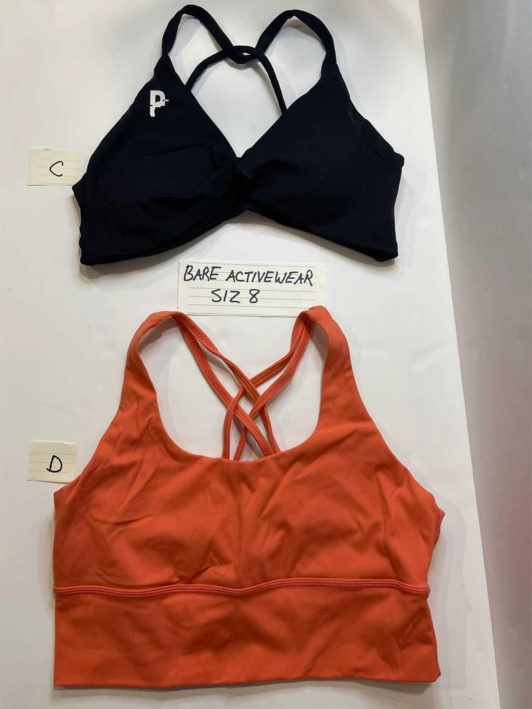 Bare Activewear Sports Bras - Size 8 - photo 4